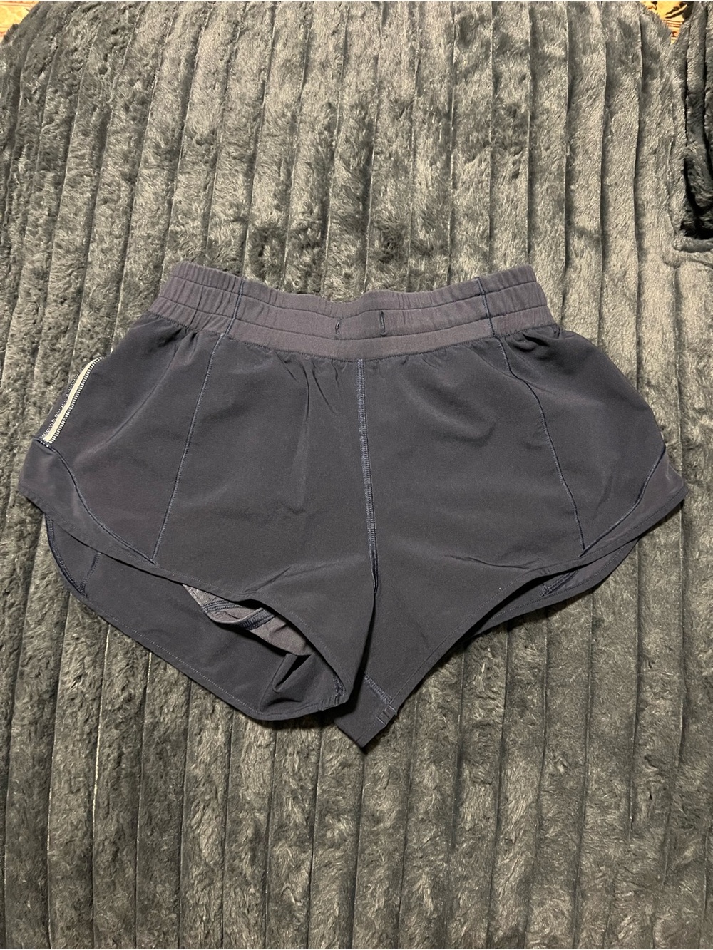 CRZ YOGA Navy Athletic Running Shorts